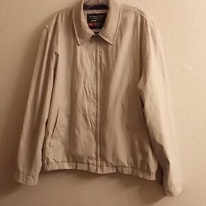 NEW ROUNDTREE & YORKE Travel Smart Men Size L Beige Color Vacation Cruise B40